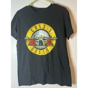 Guns N Roses T-Shirt Mens Medium Black Short Sleeve